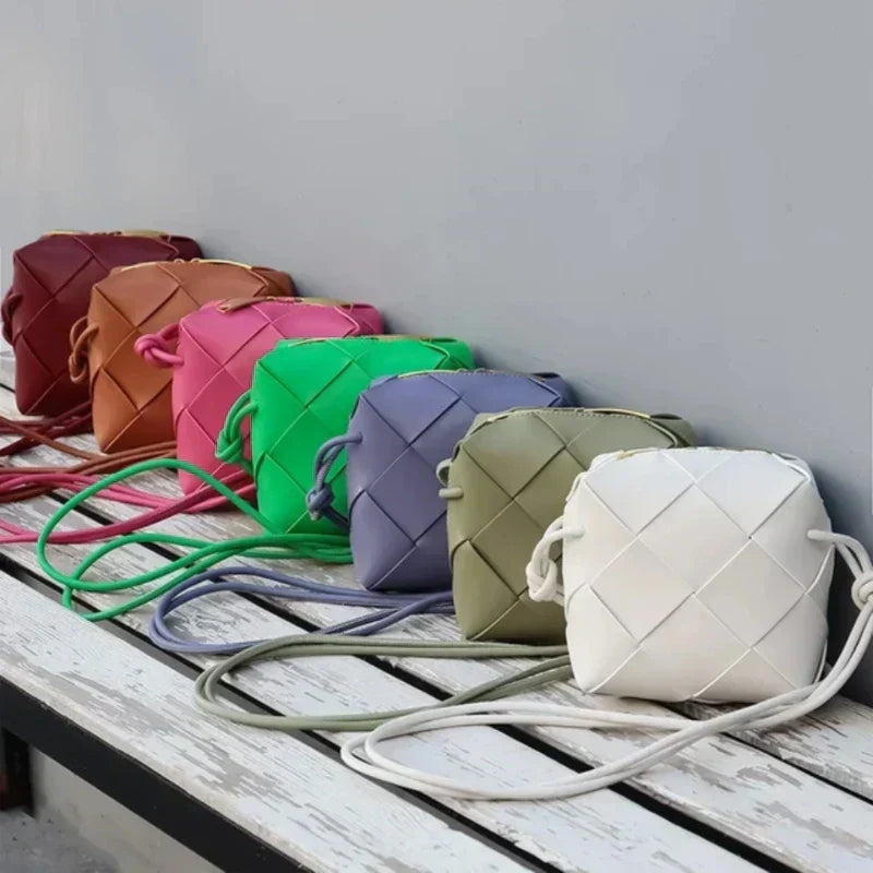 Samira Mini Leather Crossbody Bag