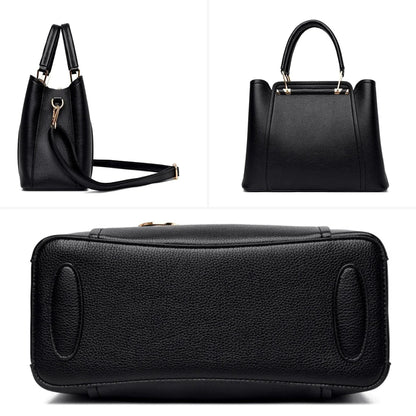 Luxurious Leather Crossbody Bag - Style Couer