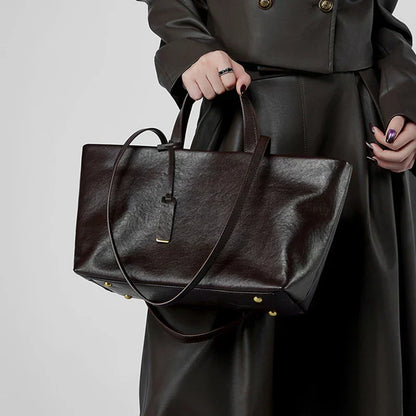 Leather Tote Bag Joana