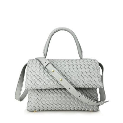 Débora Woven Leather Bag